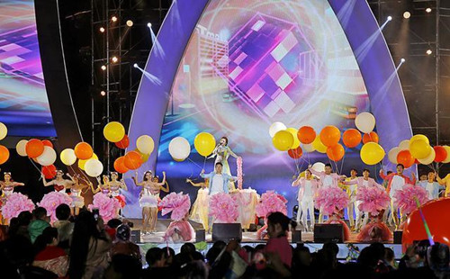 第十七届2017年中国石门柑橘节-歌舞表演