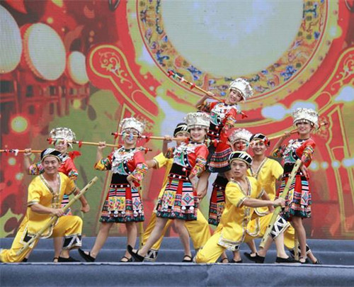 第十六届2016年中国石门柑橘节-民族舞蹈